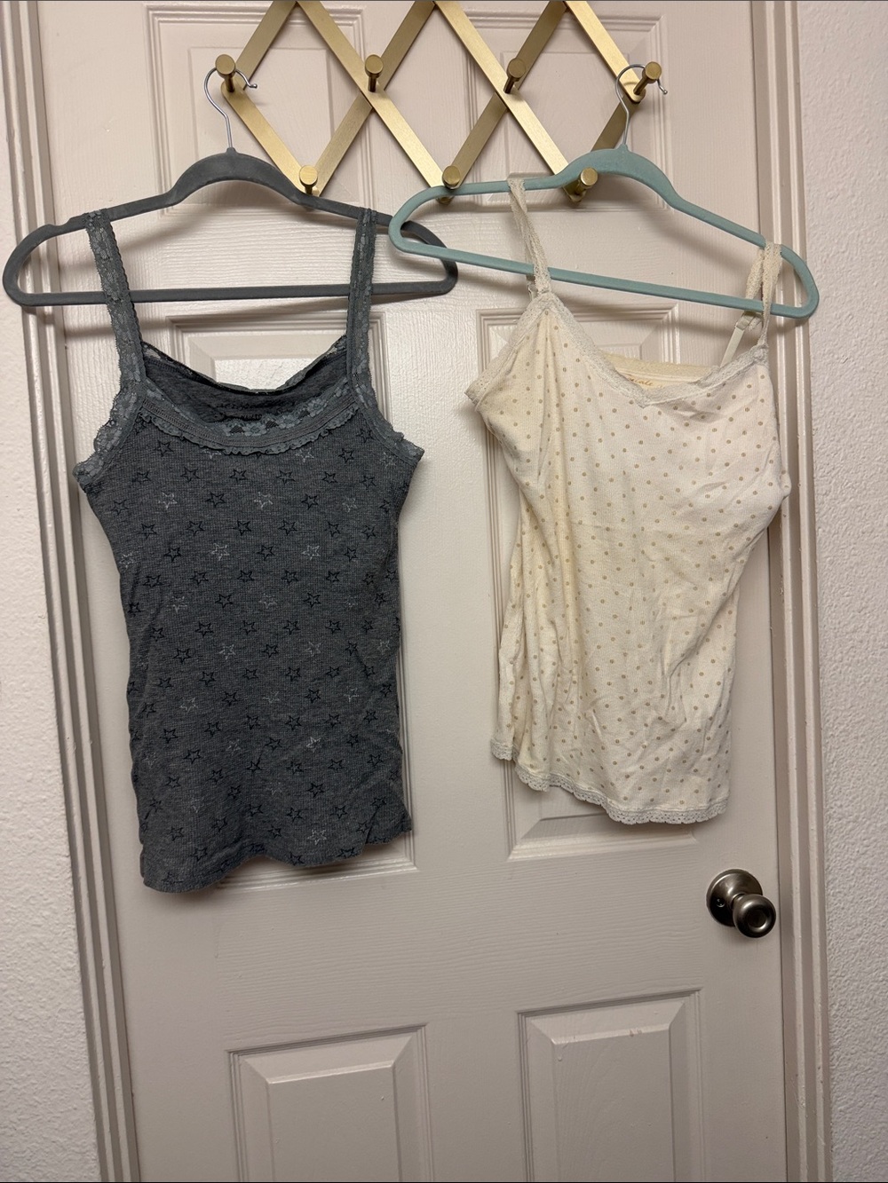 Y2k aeropostale babydoll lace trim tanks